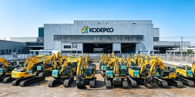 Kobelco excavator assembly plant exterior